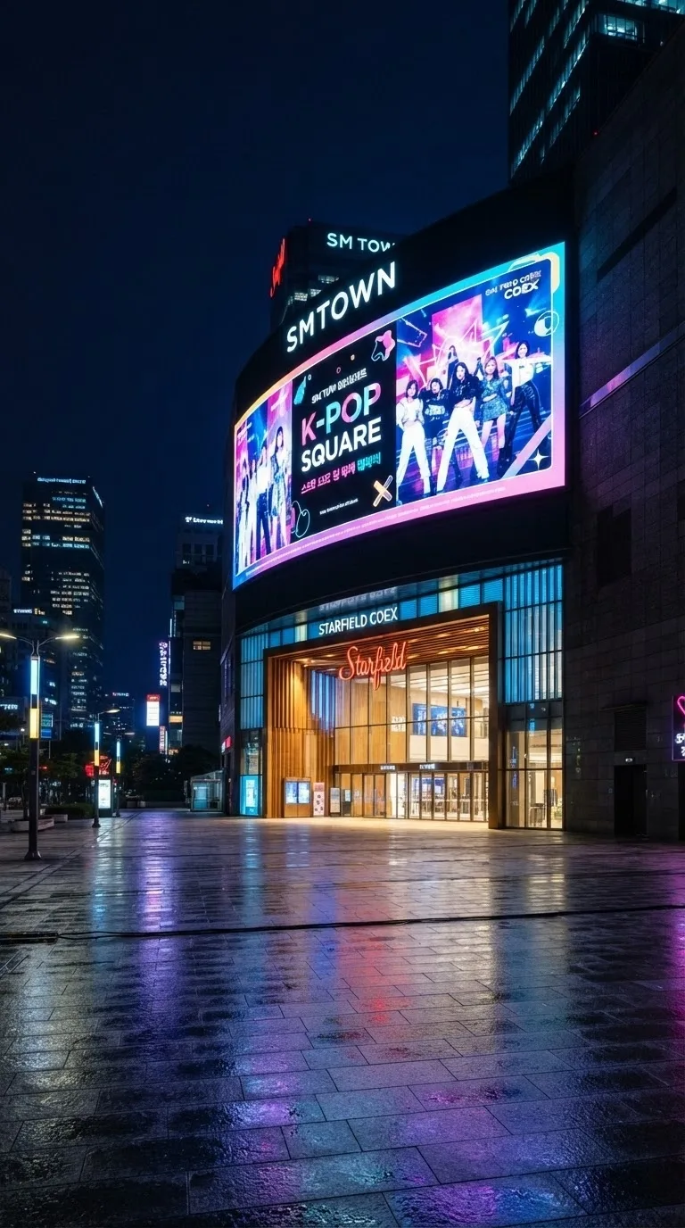 COEX K-POP 스퀘어 — 골든 티저 공개