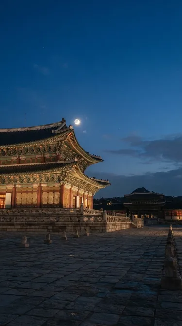 경복궁 — 진우의 회상, 조선으로 가는 문